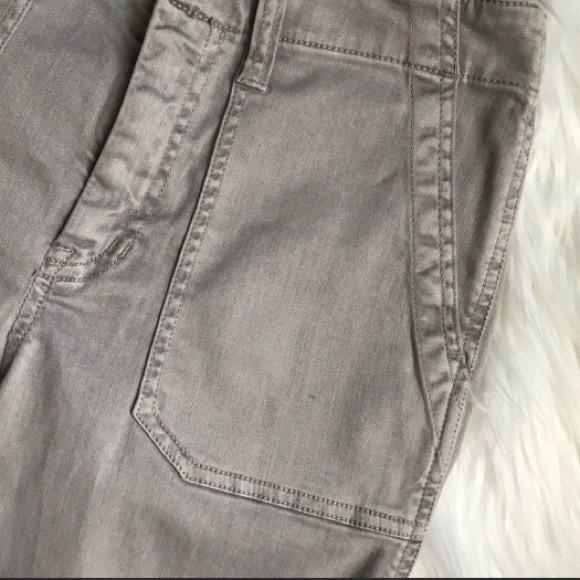 J. Crew Cargo Toothpick Skinny Pant Light Gray - Picture 4 of 4